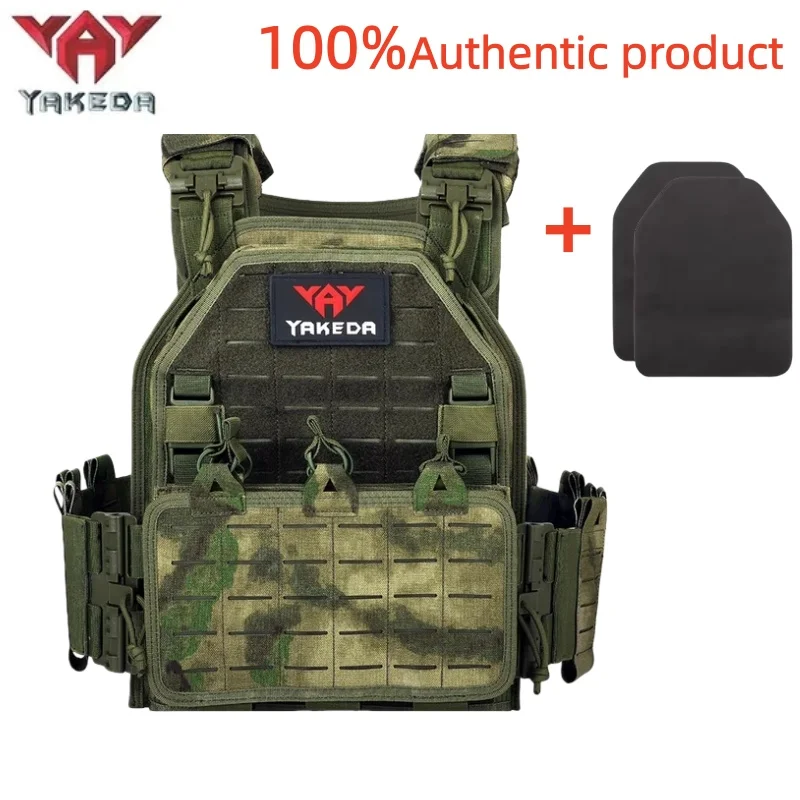 YAKEDA سترة تكتيكية 6094 سريعة انفصال ضوء الليزر قطع الصيد في الهواء الطلق الأسود والعتاد تحمل سترة ذات جودة عالية #1