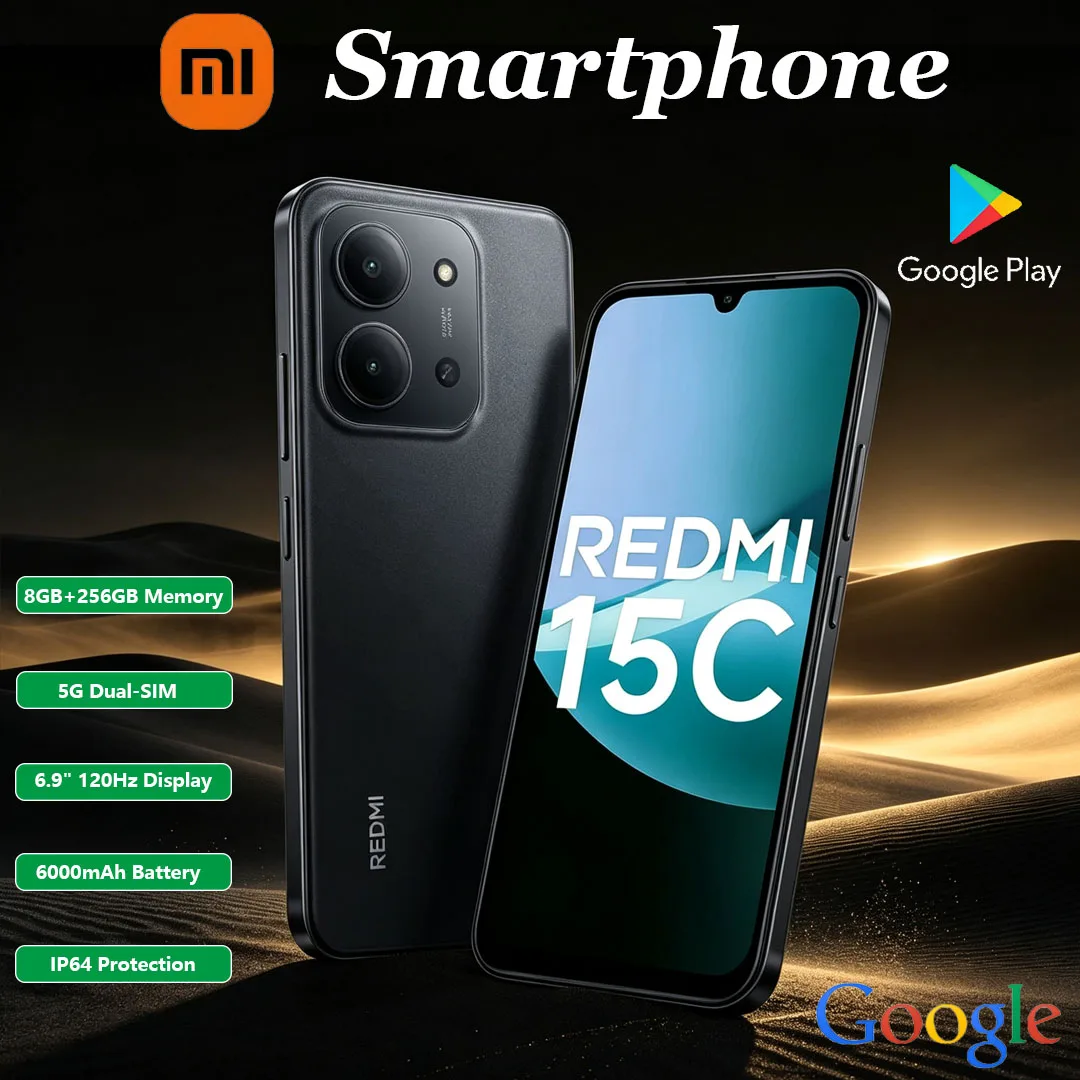 Xiaomi Redmi 15C 5G New AI Smartphone 6.9