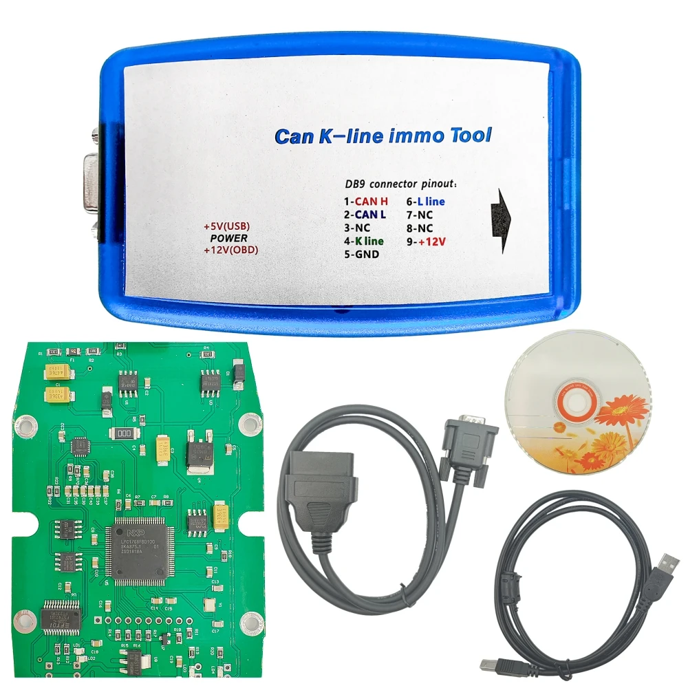 2024 for Renault Can K-line Immo Tool V4.08 Support for Renault CAN/K-line ECU Tool OBD2 Programmer Read Write For EEPROM