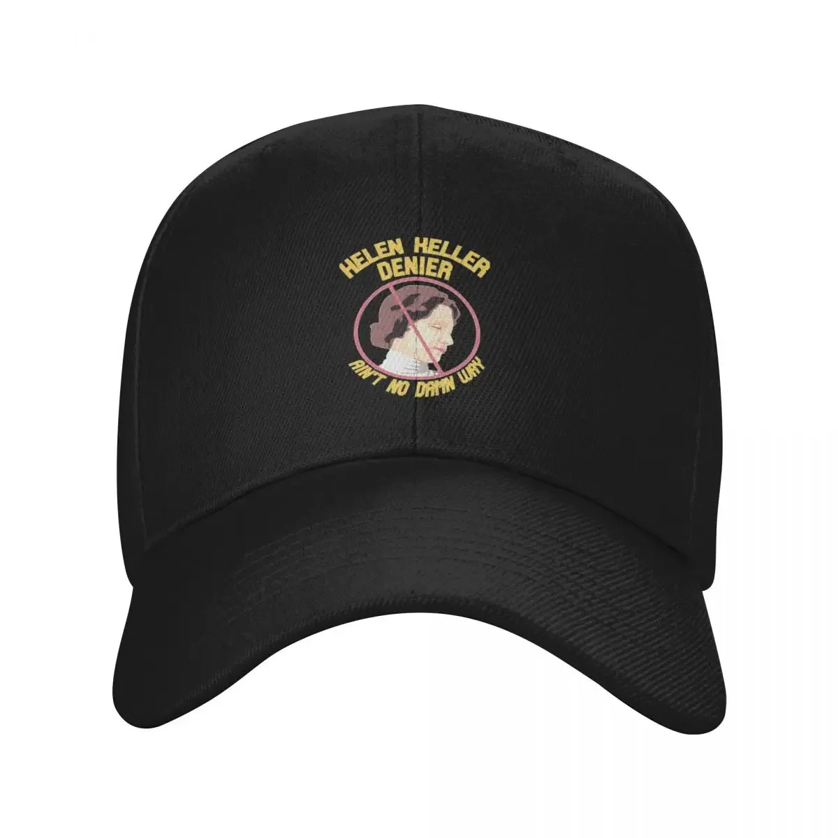 Helen Keller Denier Baseball Cap Big Size Hat Mountaineering Golf Wear hats for men Men's Women's