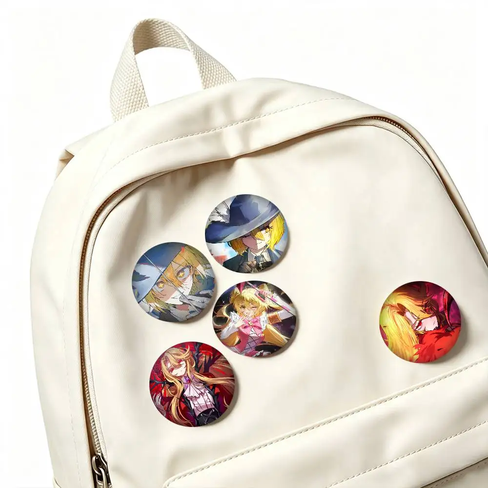 D-Don Quixote Spanish Literature 25 32 44 58 75mm Badges Personalized Round Brooches Pins Accessory Gift