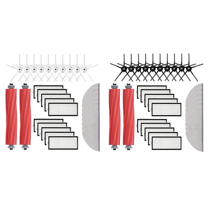

For Xiaomi Roborock Q7 Max Q7 Max+ T8 Robot Vacuum Spare Parts Main Side Brush Hepa Filter Mop Rag