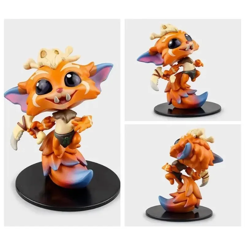 In Stock Original LOL The Missing Link Gnar Game Character Model Animation Character Action Toy Birthday Gift