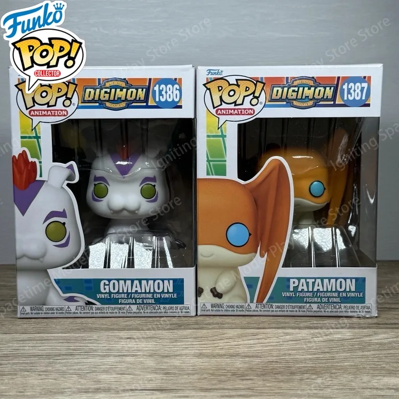 Funko POP Digimon Patamon Digital Monster Collectible Character Figure for Anime Collection Desktop Display Cartoon Model