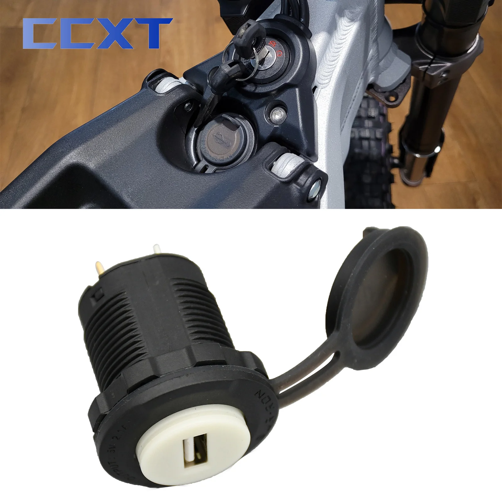 

Motocross Electric Bicycle Dirt Bike Accessories USB Charger Interface For Sur-Ron SurSon Light Bee S & Light Bee X Universal