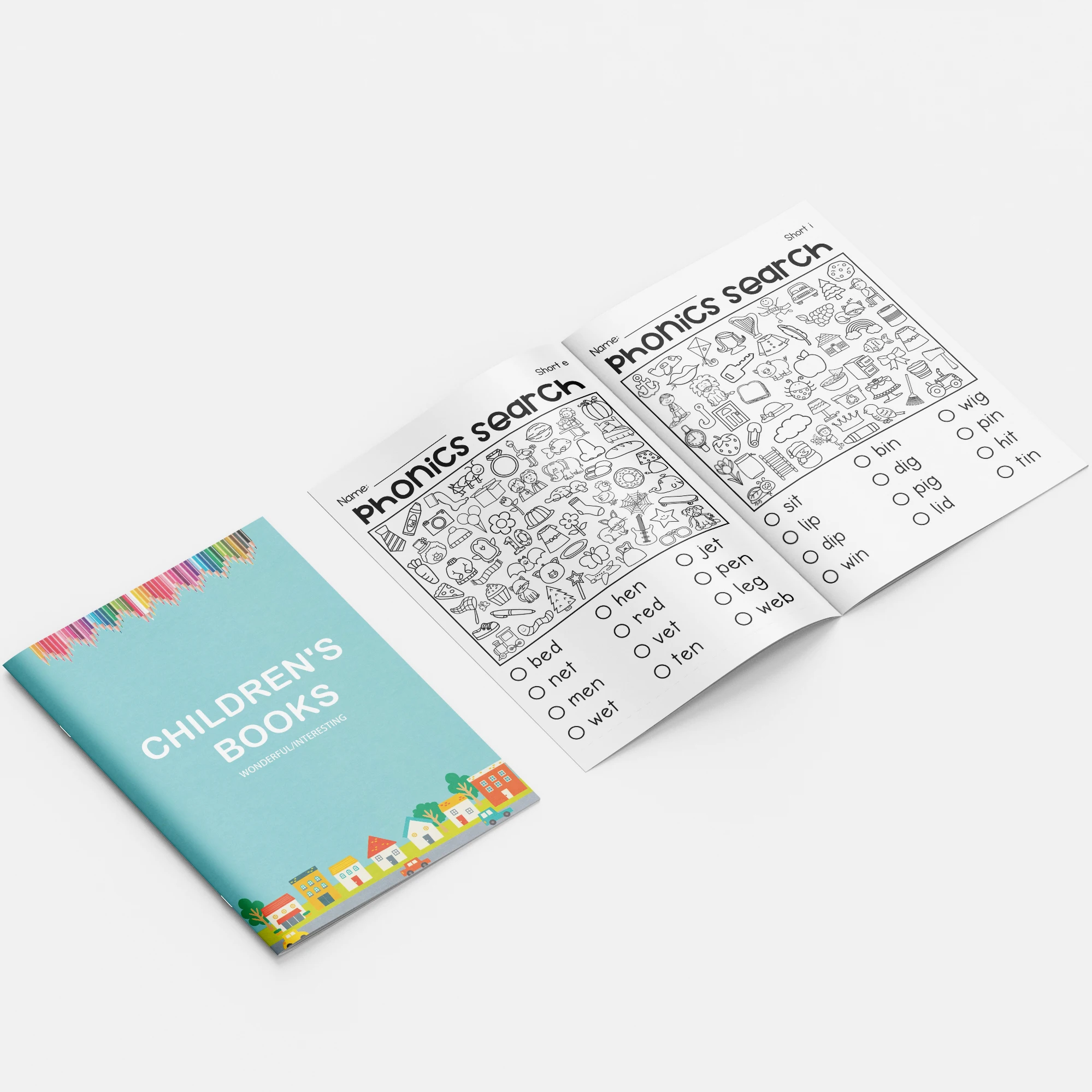 Find the Missing Items: A Hidden Picture Book for Kids to Enhance Concentration and Attention