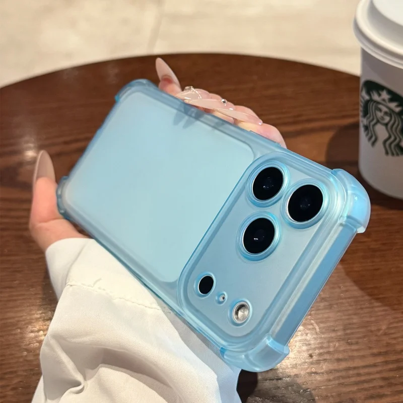 INS Candy Matte Stoßfeste Handyhülle für iPhone 18 17 Pro Max 16 15 13 14 12 11 XR XS 8 Plus Dünner Kameraschutz Weiche Hülle – Detail 8