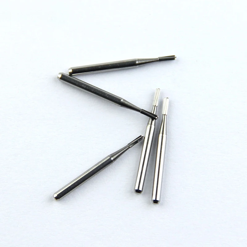 5pcs/Lot Dental Tungsten Carbide Burs FG 329 330 Pear Plain Cut Dentistry Grinding High Speed for Removal of Amalgam Metal Tools