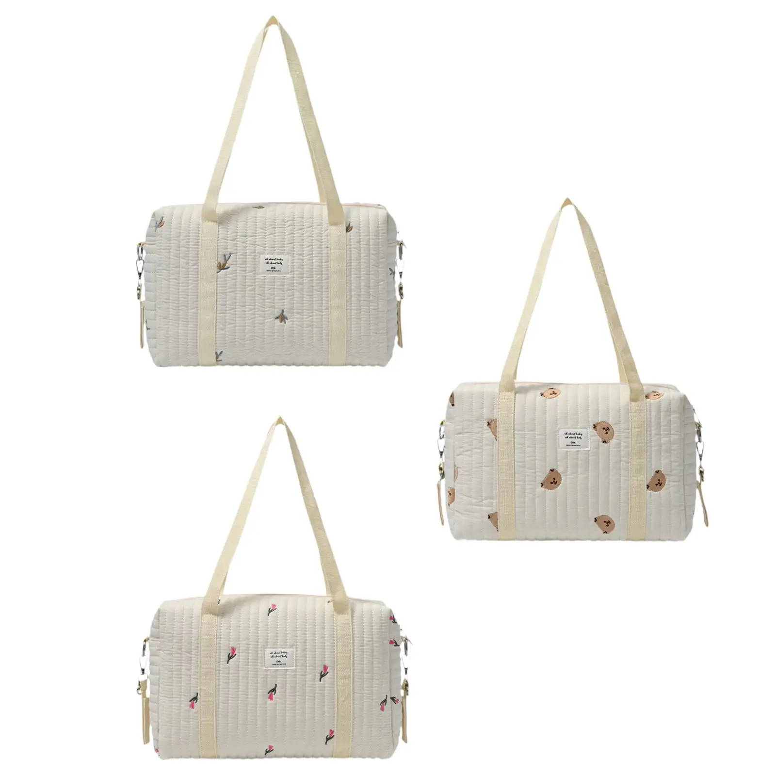 Bolso de mano multifunción para mujer, bolsa de pañales, organizador de viaje callejero, vacaciones, viaje