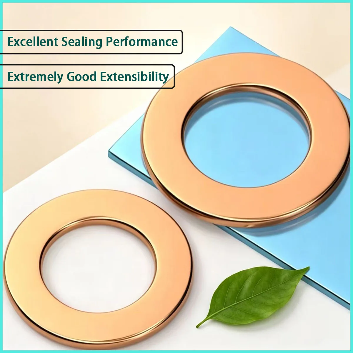 1-3mm thick copper washer is used for hydraulic, pneumatic, pipeline, automotive electromechanical, etc