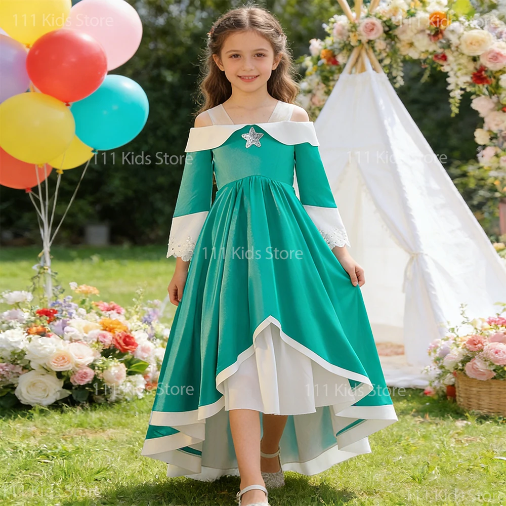 Kids Girls Rosalina Same Elegant Party Dresses Birthday Gift Summer Outfit Princess Peach Cosplay Costume for Halloween Carnival - AliExpress 1501 Kids Girls Rosalina Same Elegant Party Dresses Birthday Gift Summer Outfit Princess Peach Cosplay Costume for Halloween Carnival - AliExpress 1501