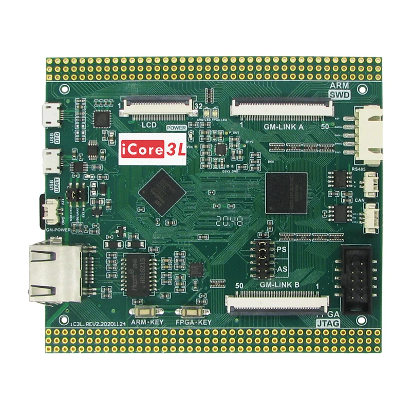 

ДСП Ginkgo Icore3l Двухъядерный кронштейн Плата разработки Fpga Gd32f450ii, Sl2s-25e Cortex-m4 Core, частота 200 МГц, посылка Bga