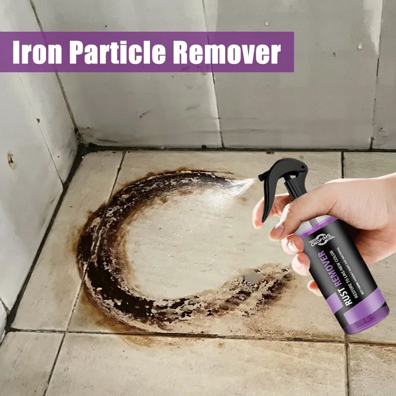 Powerful Toilet Ceramic Rust Remover Spray, Quick rust dissolving, safe for surfaces, removes deep stains & yellow spots, gentle