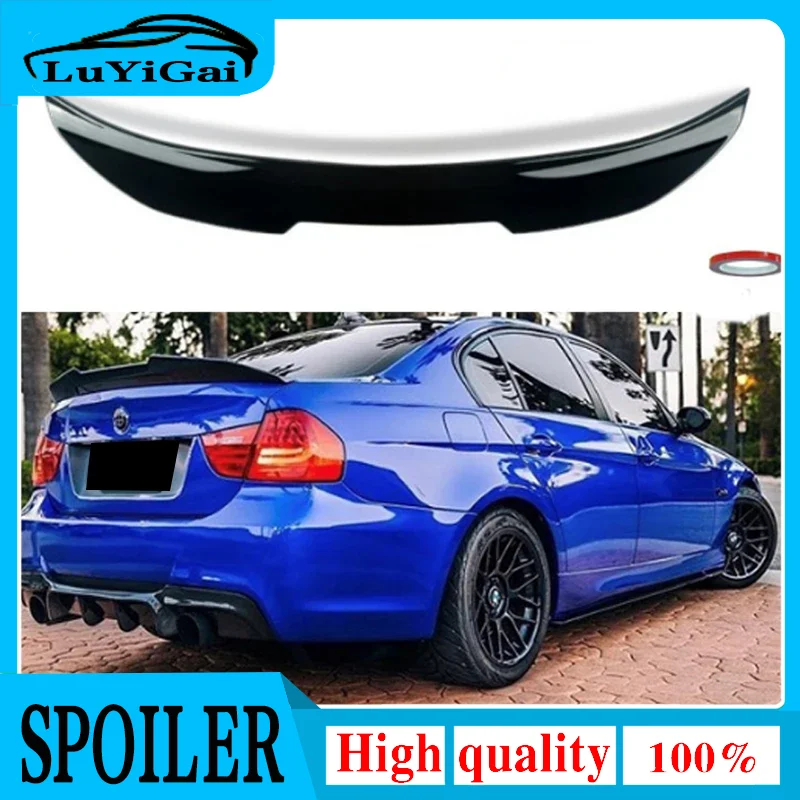 For BMW 3 Series E90 318i 320i 325i PSM style rear trunk lid spoiler wing body sports modification kit 2005 06 07 08 09 10 11 12