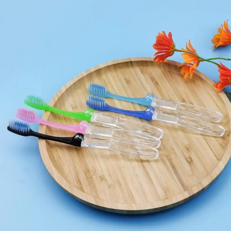 

1/5/10 шт. портативные одноразовые складные зубные щетки для путешествий, кемпинга, походов, инструменты для чистки полости рта, складная зубная щетка