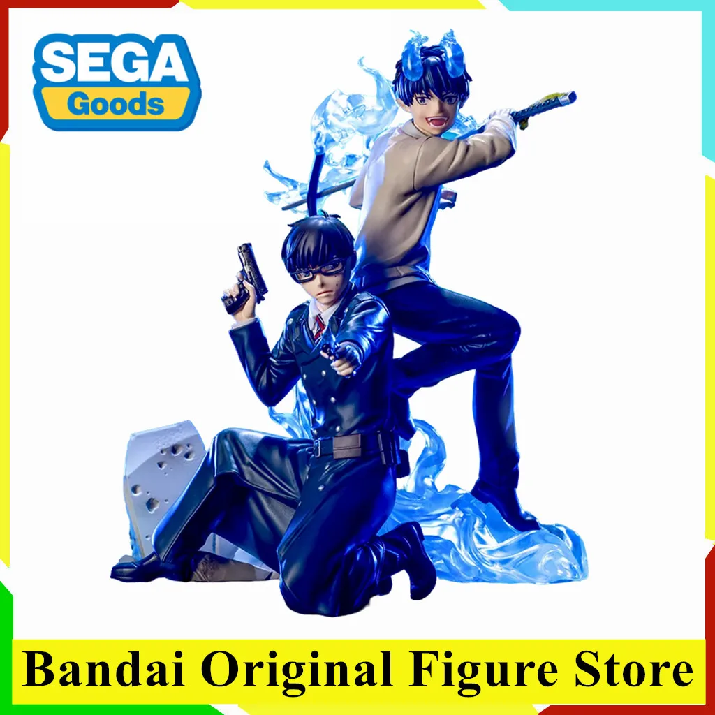 

Original SEGA Xross Link Ao no Exorcist Shimane Illuminati Hen Okumura Rin Okumura Yukio Action Figure Toys PVC Model