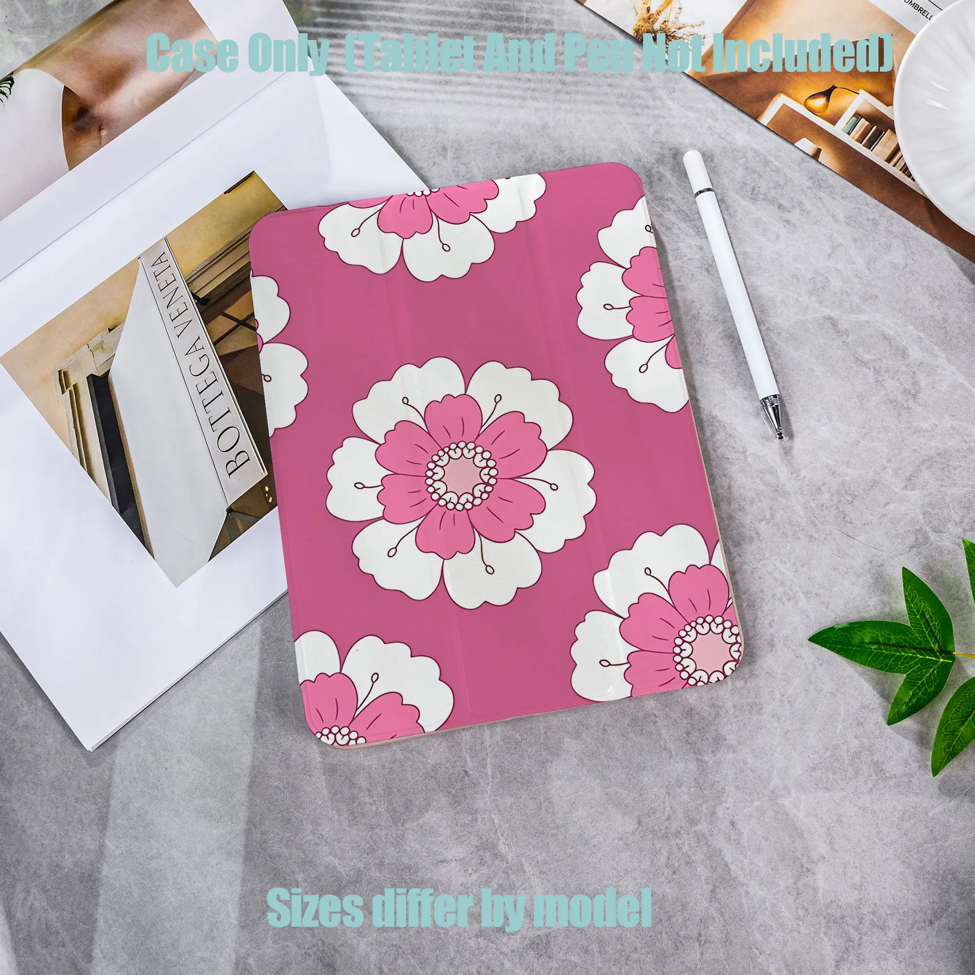 Shockproof TPU Tablet Protective Case with Pencil Holder Auto Sleep Wake for Apple /Samsung/Xiaomi/Redmi/Huawei/Honor