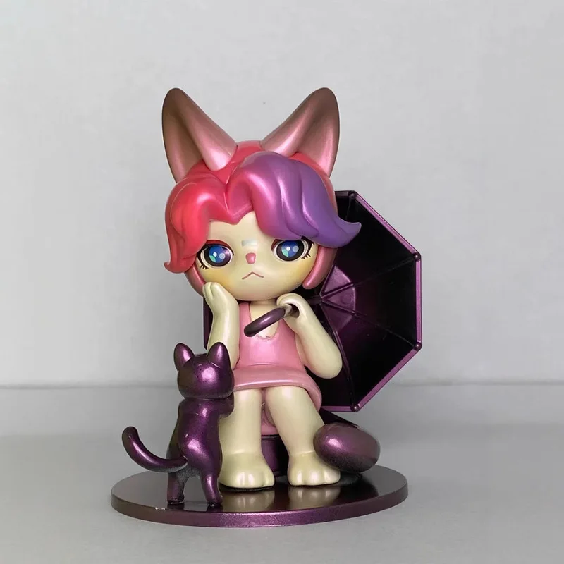 

Genuine HIKARI Sikaly Cat Elves Series Trendy Collectible Figurines Toys Gifts Home Decor Surprise Blind Boxes Wholesale