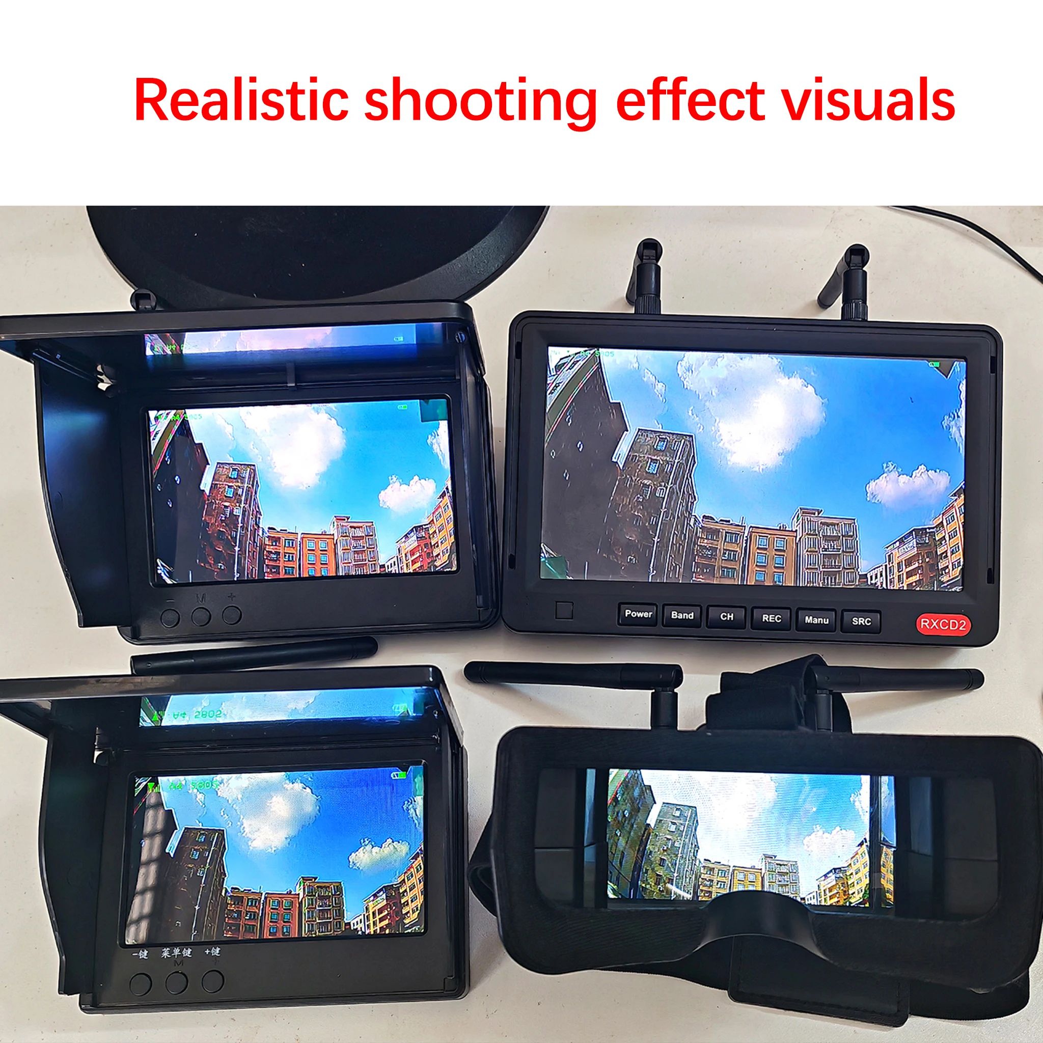 SLONWAKE 5.8g 2W high-power UAV wireless picture transmission setFixed Wing analog Yuanhang 20KM fpv 1500TVL camera