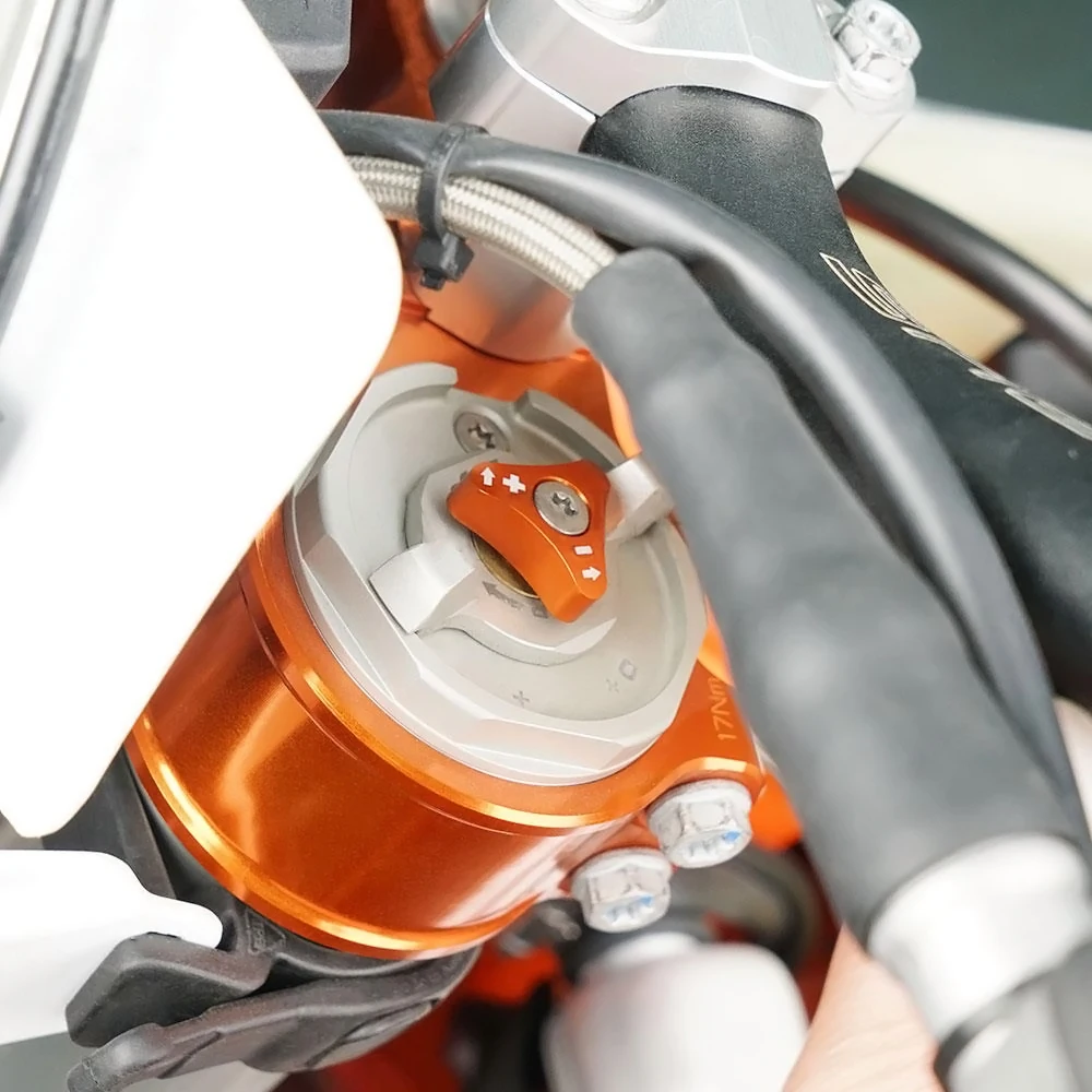 ل بيتا 250/300/350/390/400/430/450/480/500 RR RR-S 498 RR 430 RR-S موتوكروس 48 مللي متر شوكة امتصاص الصدمات مقبض الضابط الترباس