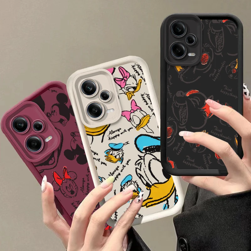 

Disney Donald Duck For Redmi K50 K40 K30 K20 12C 10C 9C 9AT 9A Ultra Pro Prime Eye Ladder Phone Case