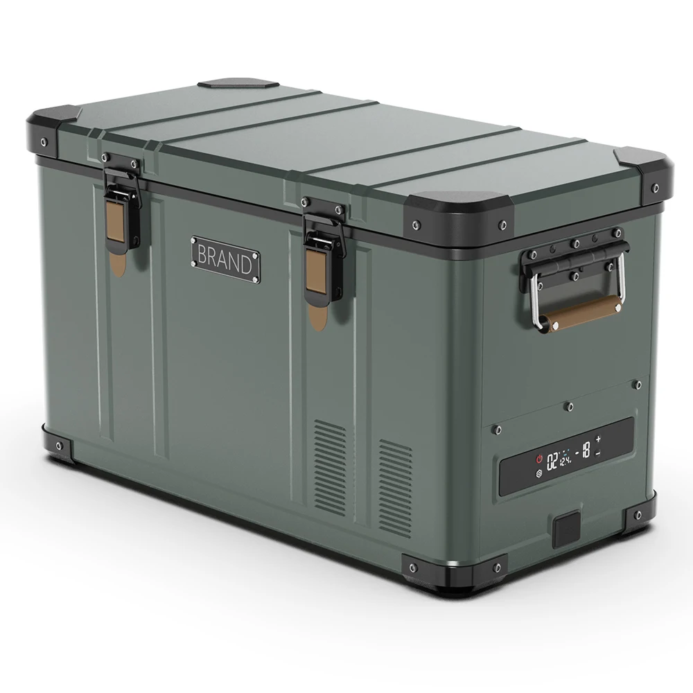 

ICECO MCD35W 35L Solar/Electric/Battery Portable Car Freezer For Middle East APP Control Energy Saving For SUV Truck Camping