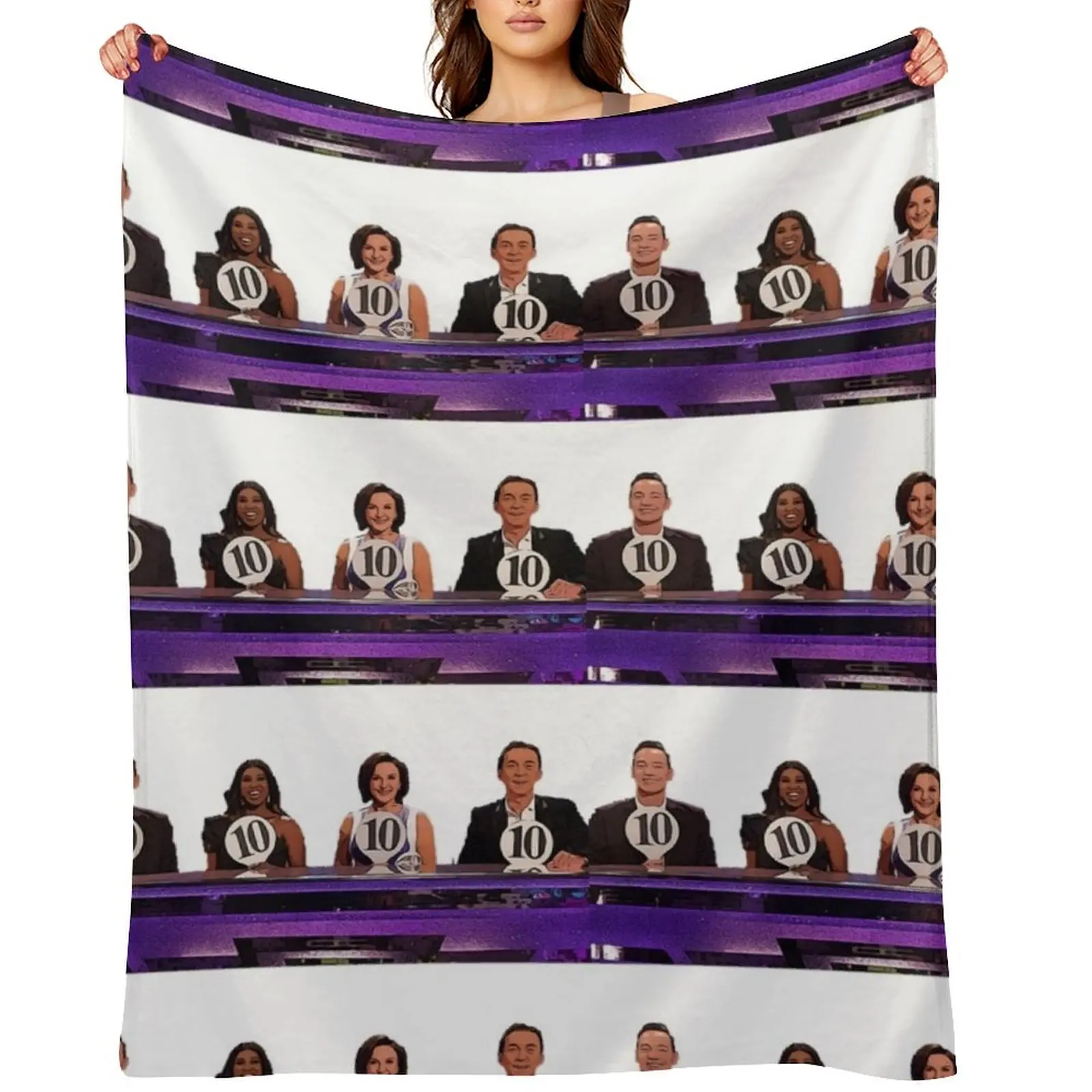 

Strictly Judges 10s Throw Blanket Luxury Throw Blankets For Baby Blankets For Bed Quilt Blankets