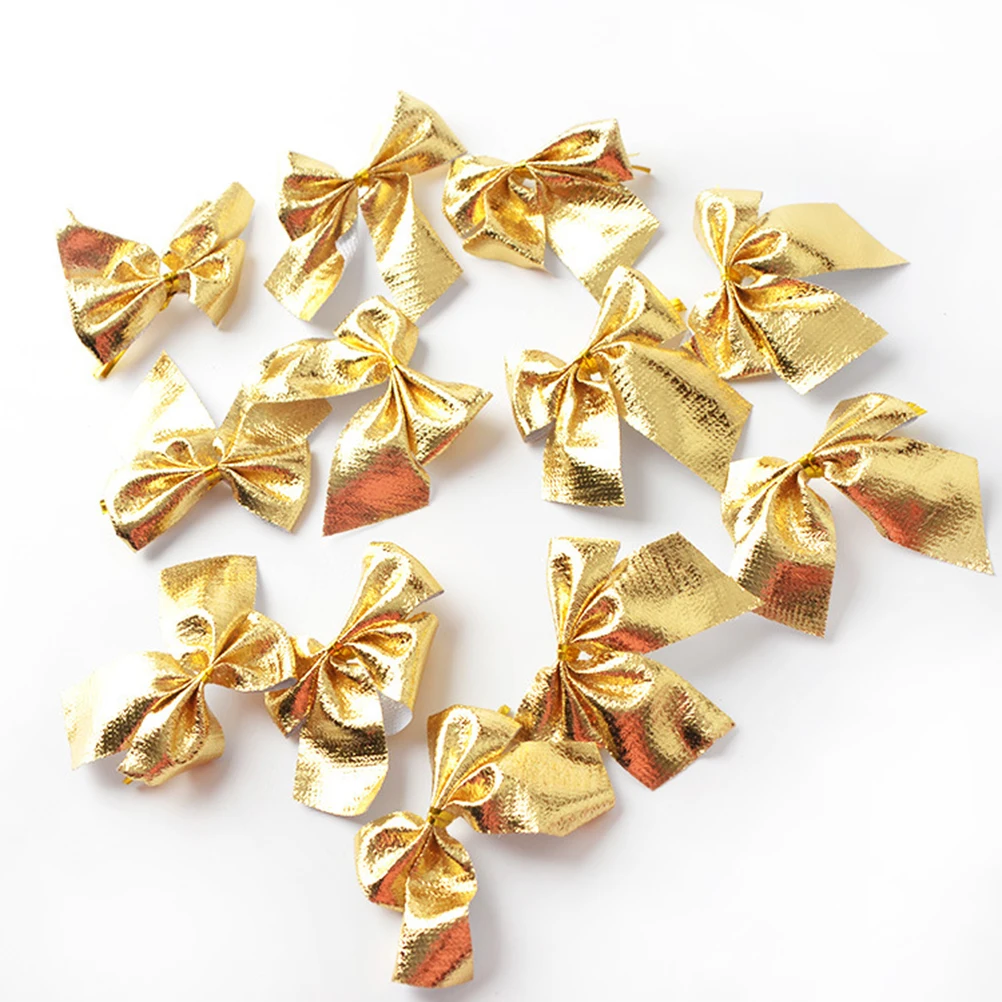 

36 Pcs Christmas Tree Decorations Hanging Ornament Ornaments Glitter Holiday Bow