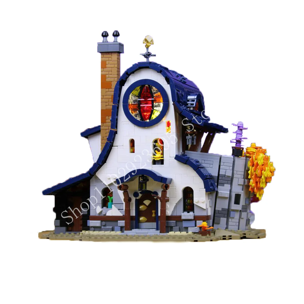 

4053PCS Building Blocks MOC Owl House Modular Set Town Street View Architecture Bricks Toys For kids christmas halloween Gifts