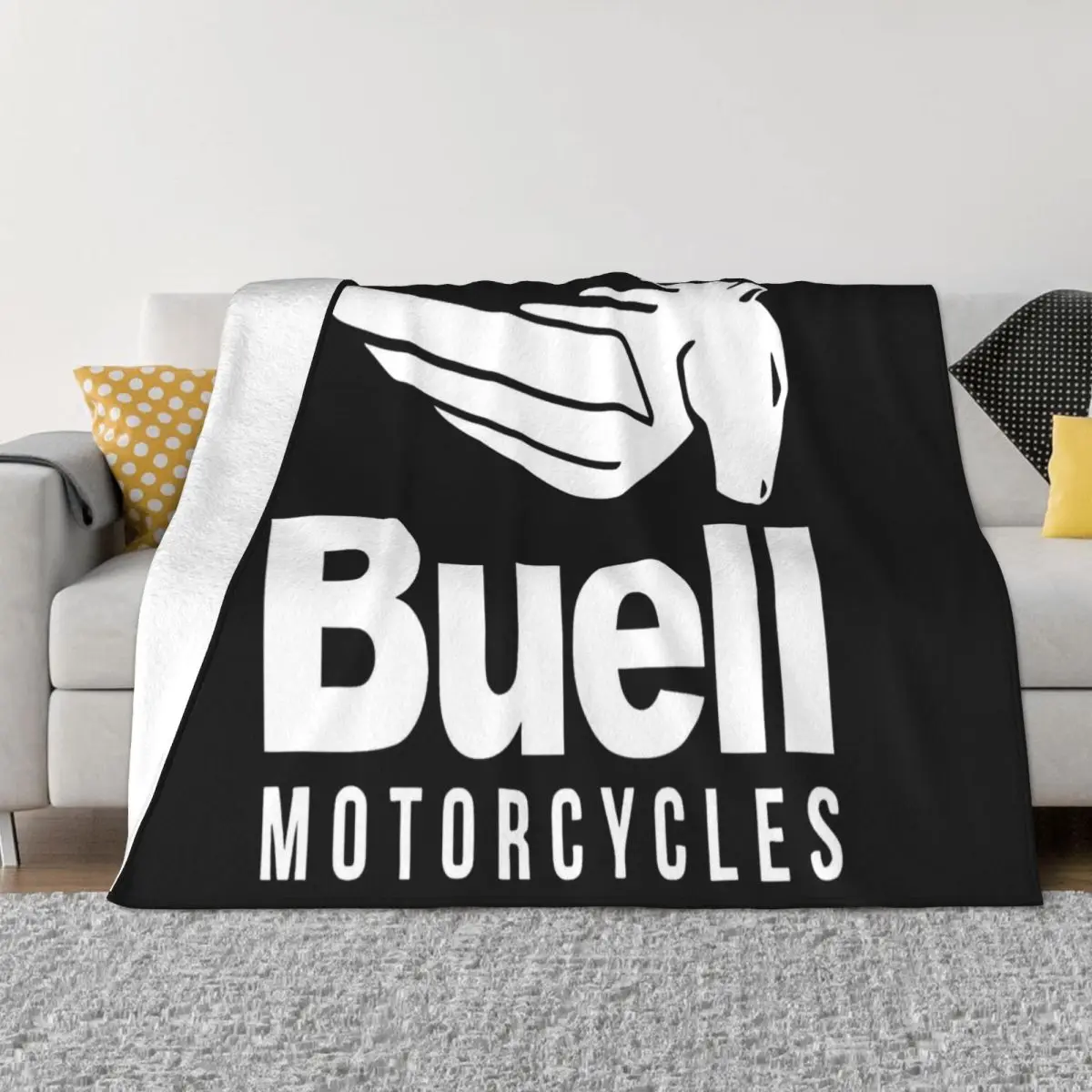 Buell Motorcycles Plush Knee Blanket Blankets & Throws Blankets And Blankets Throw Blanket