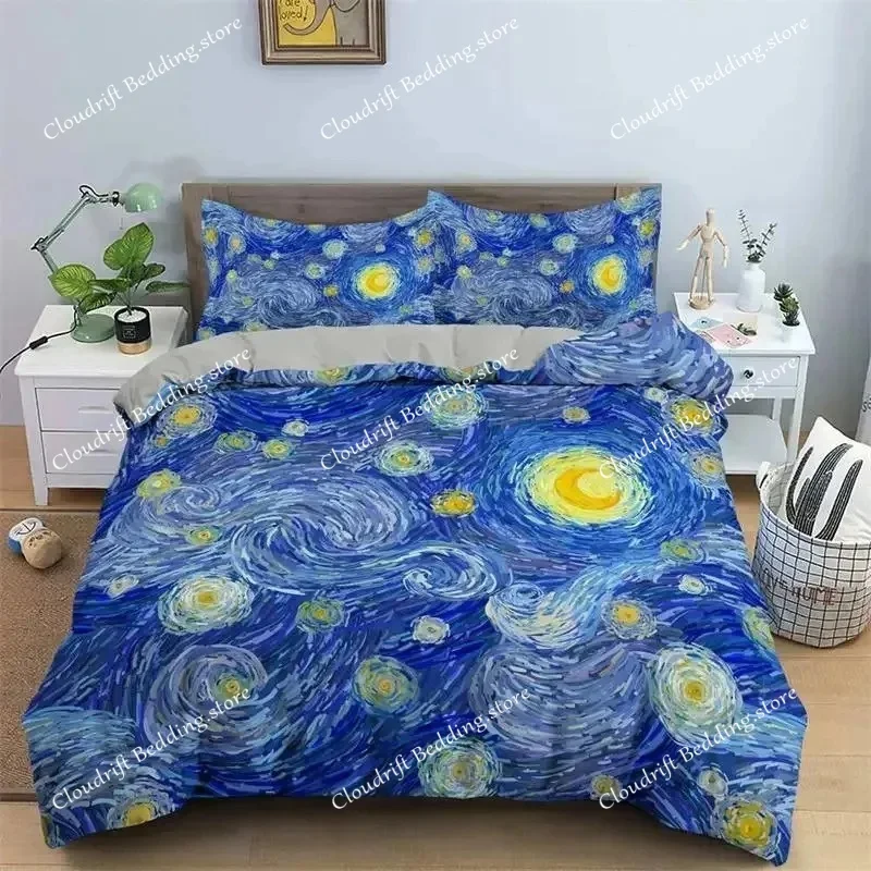 

Almond Blossom By Van Gogh Duvet Cover Set Floral Flower Bedding Set for Girl Nordic Comforter Cover Queen King Size Bedding Set