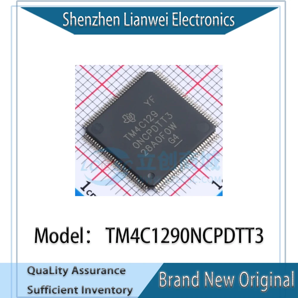 

100% New TM4C1290NCPDTT3 IC MCU Chipset TQFP-128