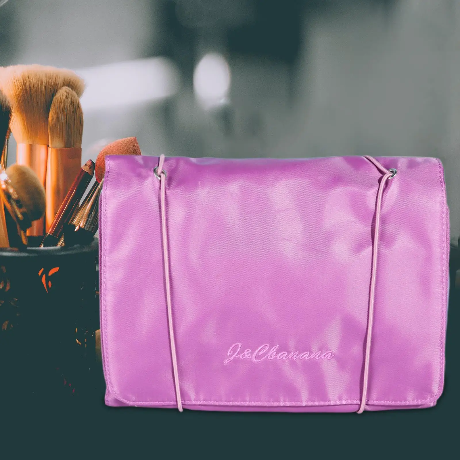 Make-up Kosmetik tasche Veranstalter Container Lagerung Reise Toiletten artikel Fall für Pinsel Set