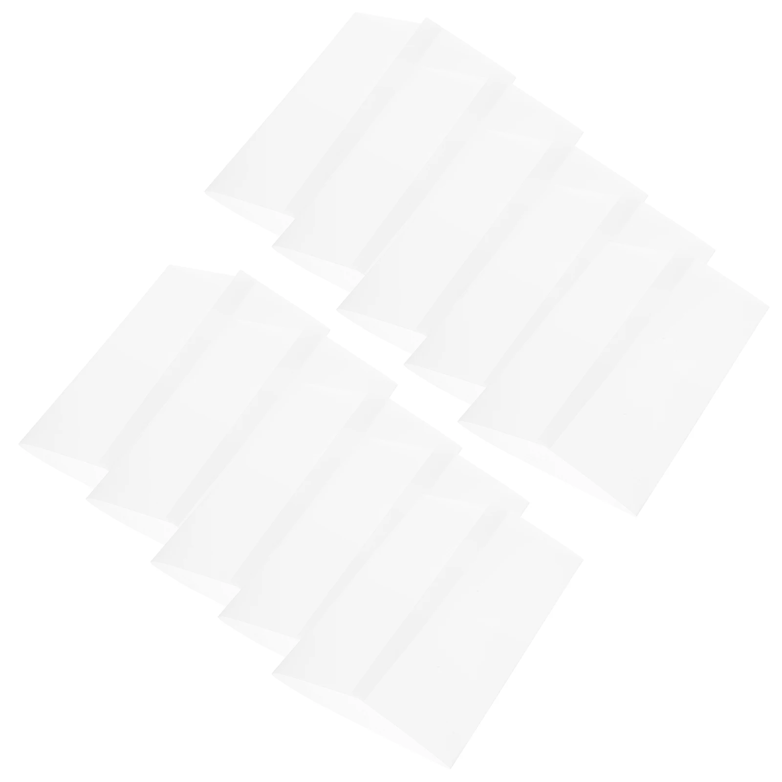 

10 Pcs Invitation Envelope Beige Birthday Cards Clear Translucent Letter Envelopes Wedding Wraps Invite Student