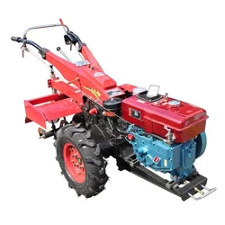 Multipurpose Walking Tractor Rotary Machine Tiller Power Generation Diesel Engine For Sale 10 Horse Riding Electric Motor