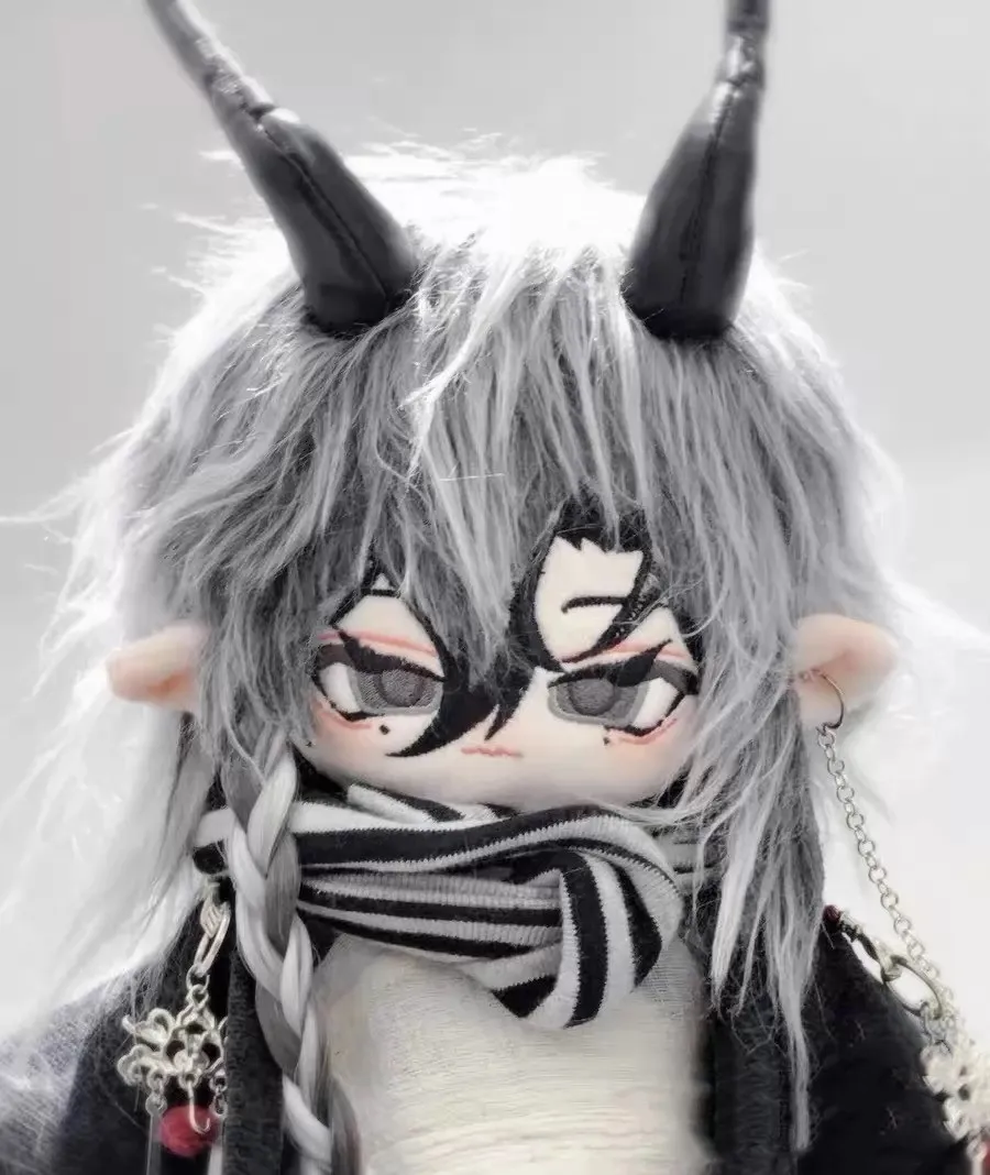 In Stock Anime No attributes Monster Grey Dragon Stuffed 30cm Plushie Doll Body Anime Ornament Game Toy Gift Cosplay Costume