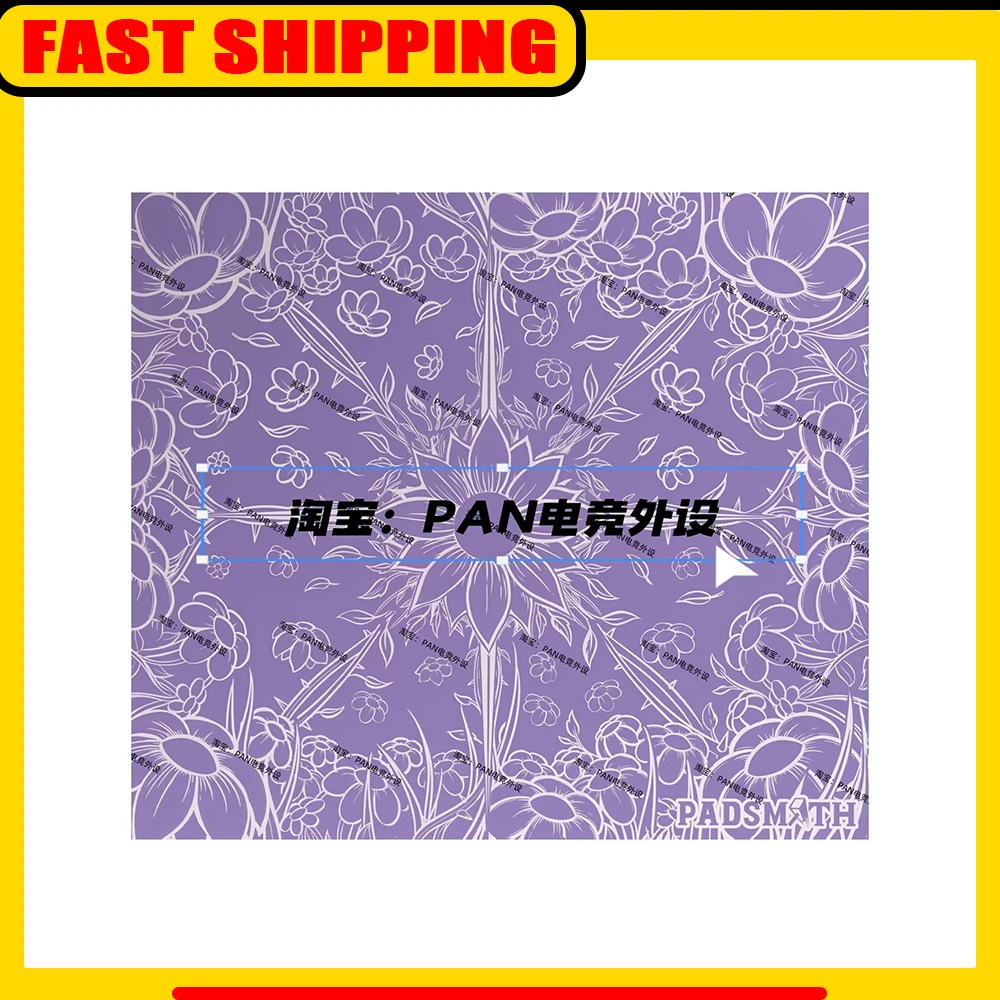 

PAN Esports Empress V2-Rosa Glass Mousepad Smooth and Speed Mouse Pad FPS Duplicate PADSMITH For APEX CSGO PC Accessories Gifts