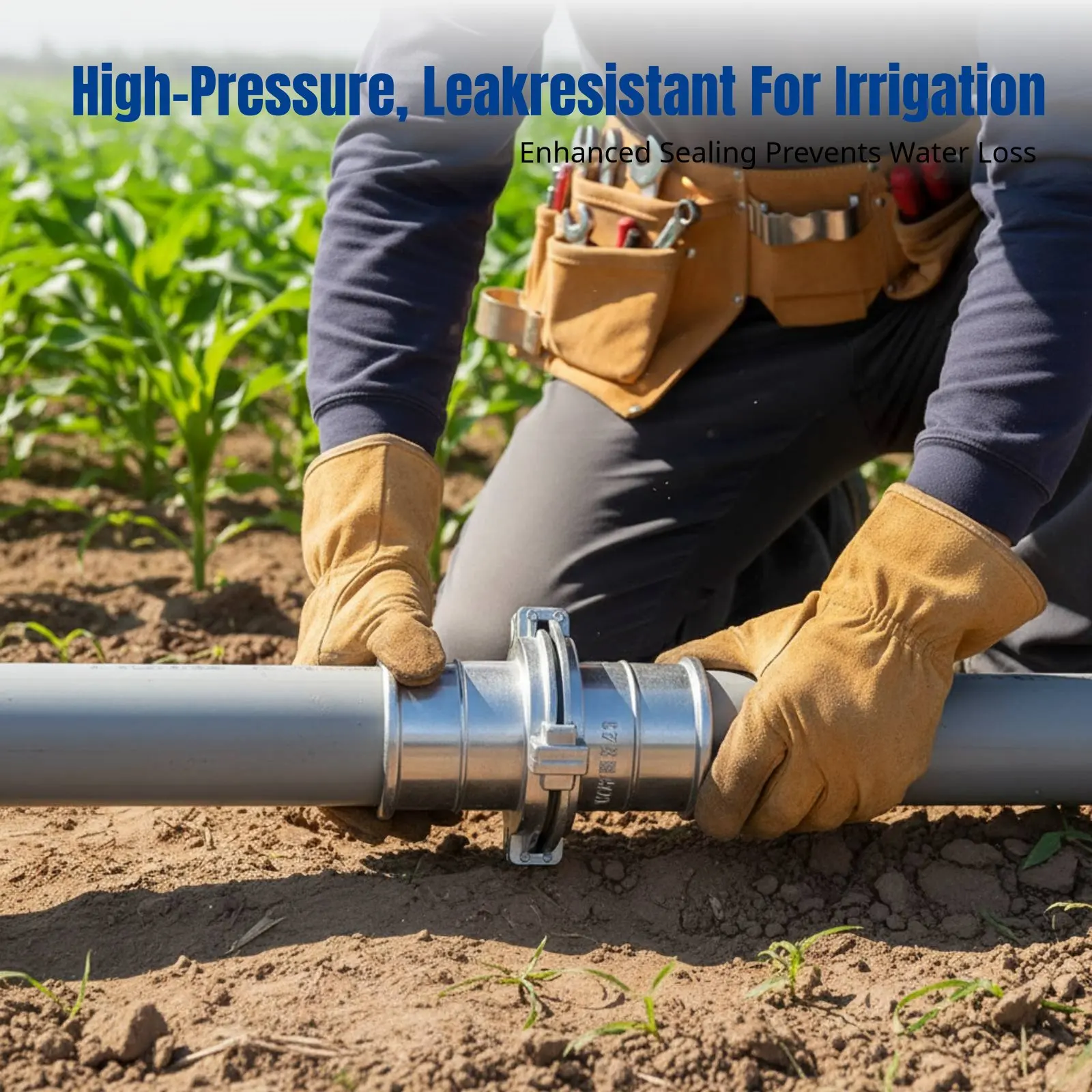 

Agricultural Aluminum Alloy Hose Connector, Quick Coupling for Irrigation & Firefighting, Sturdy Water Hose Accessory