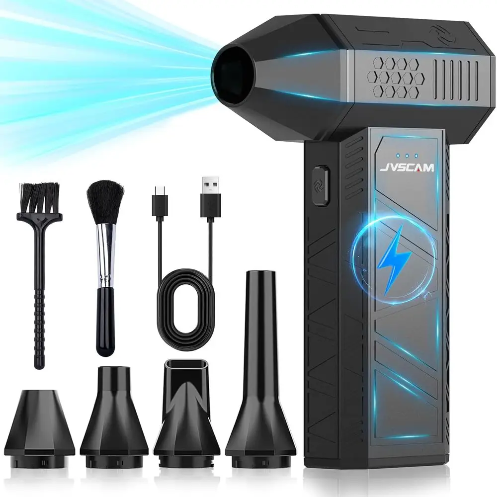 

Компьютерная воздушная тряпка X3 — электрическая воздушная тряпка с бесщеточным двигателем, 3 регулируемая передача — мини-вентилятор — перезаряжаемая воздушная тряпка или ПК, ключ