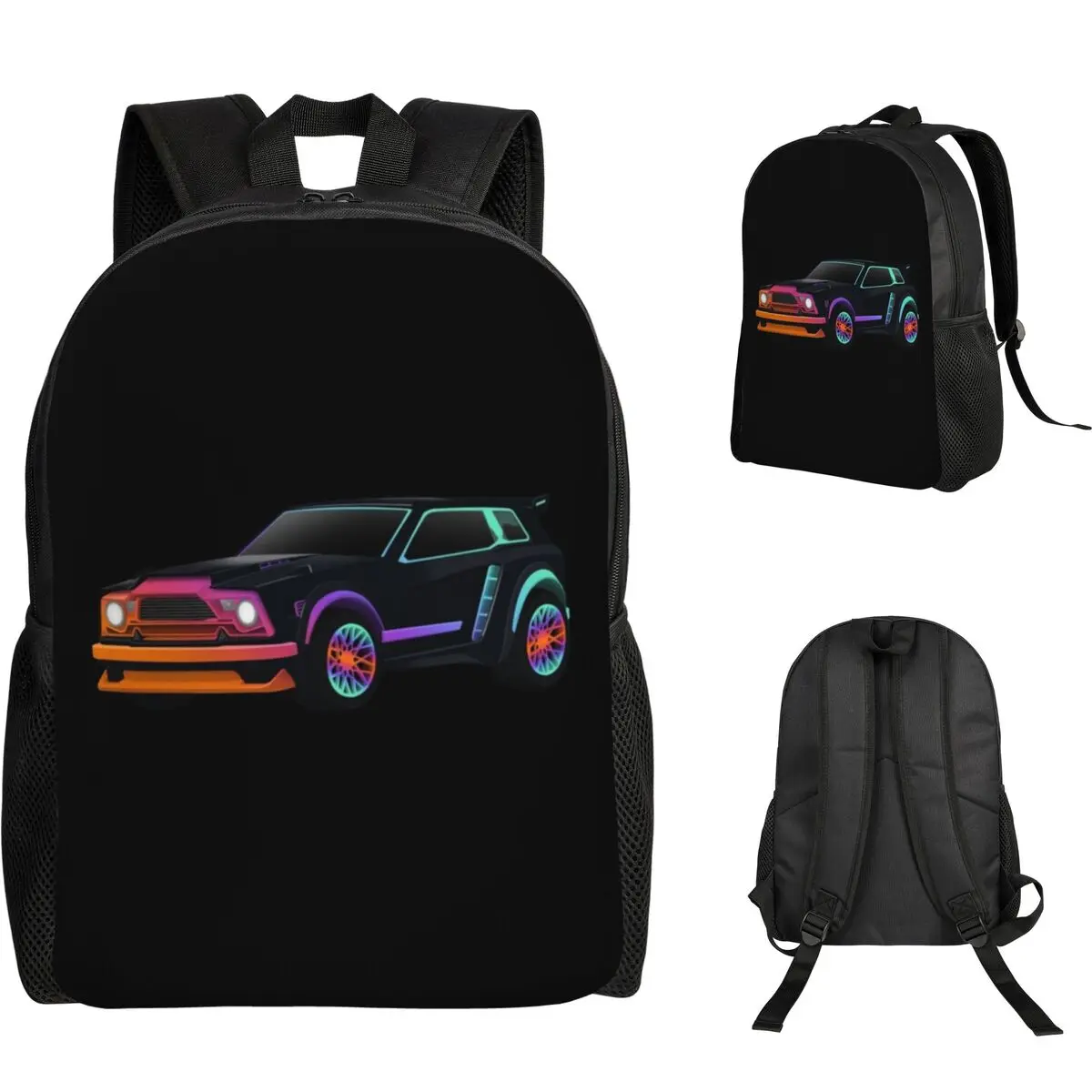 

Рюкзак Rocket League Fennec для студентов, школьная сумка для мальчиков и девочек, школьная сумка, сумки через плечо для компьютера