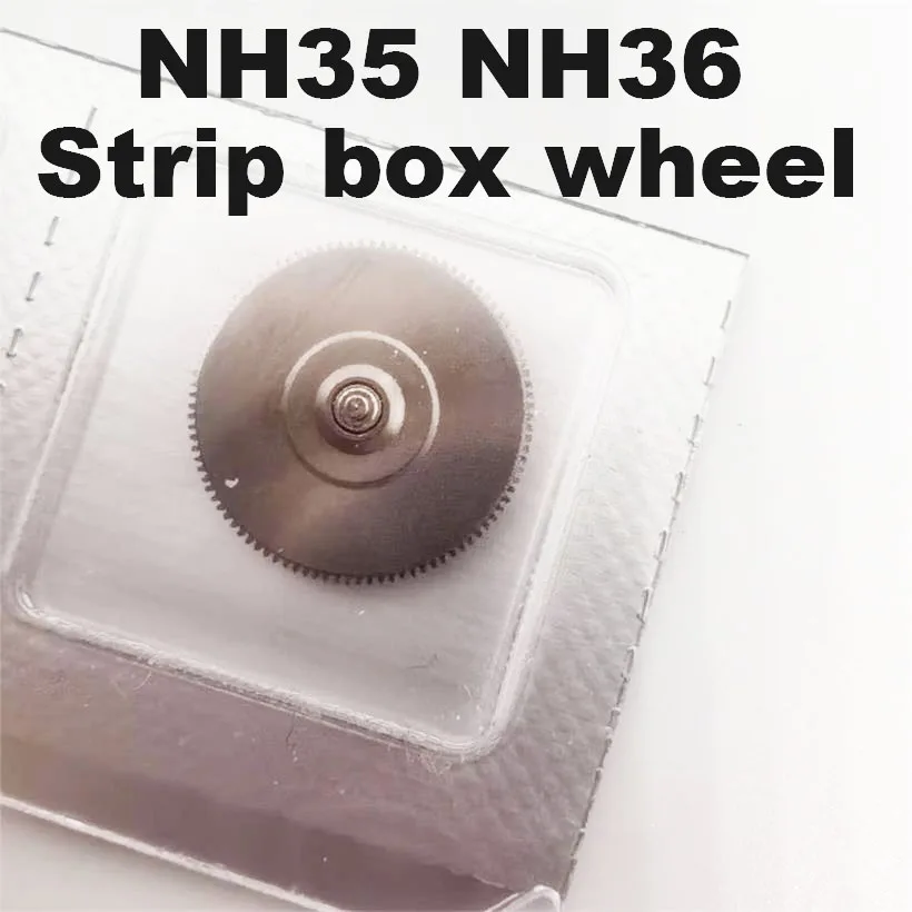 

Watch Movement Accessories Brand New Original Parts Are Suitable For NH36 NH35 Movements Strip Box Wheel (including Mainspring)