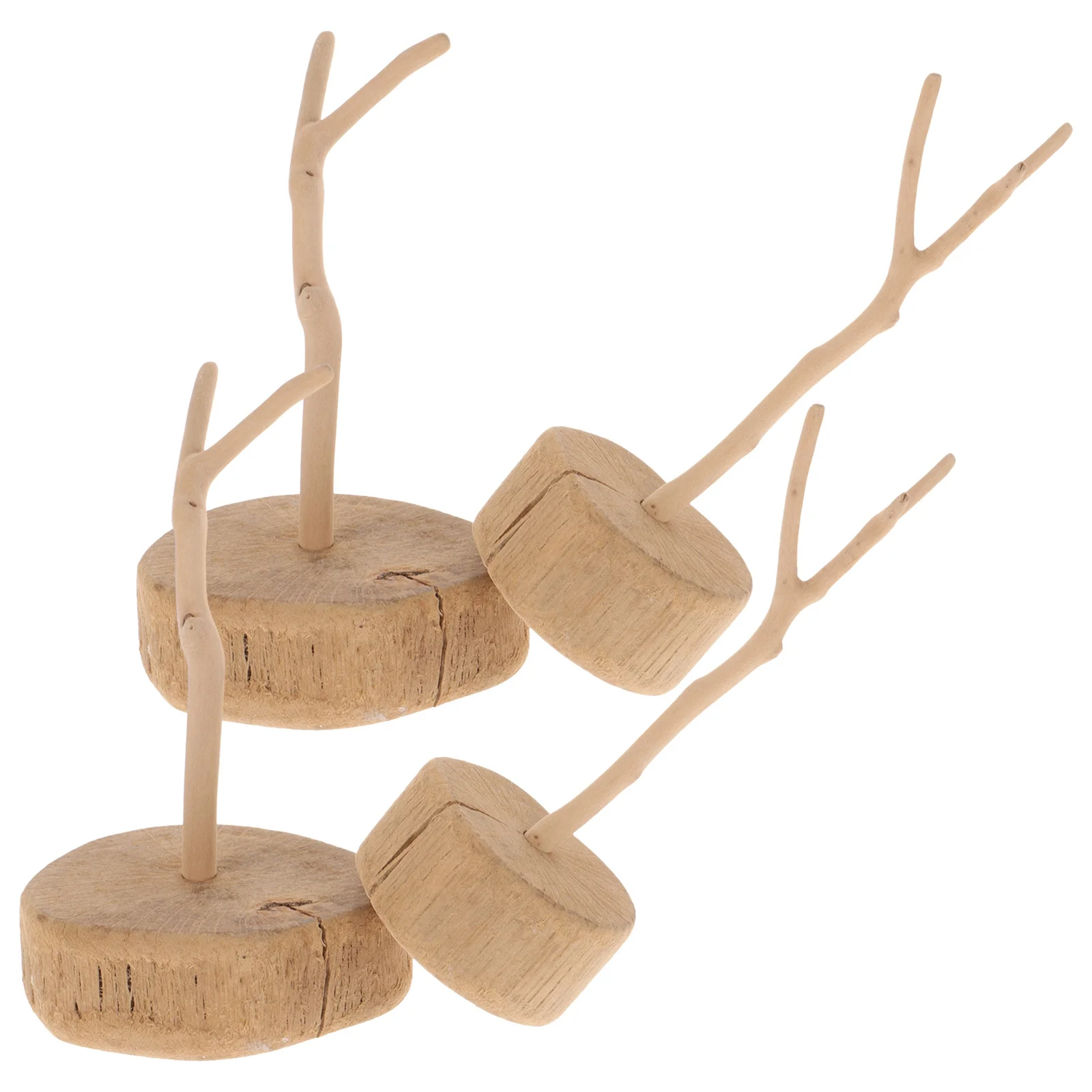 

4Pcs Aquarium Driftwood Natural Pine Wood Fish Tank Decor Underwater Landscape Reptile Climbing Driftwood Adornments