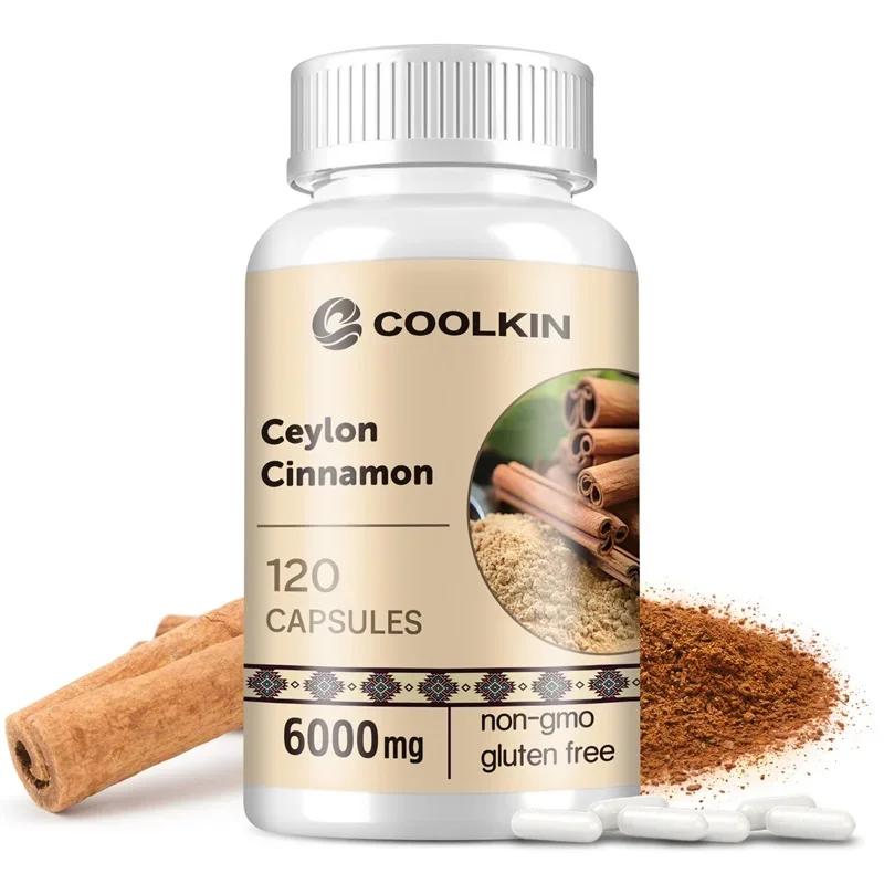 Ceylon Cinnamon Capsules - Supports Cardiovascular and Immune System Health, Antioxidant