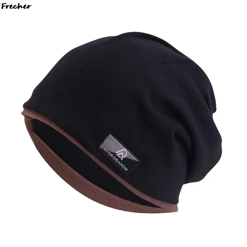 Zimowe luźne kapelusiki dziecięce modne męskie ciepłe czapka beanie luźne nakrycia głowy Hip Hop wiosna ciepły zamsz Casual Gorras