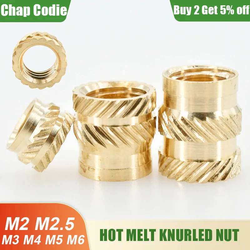 Brass Insert Nut M2…