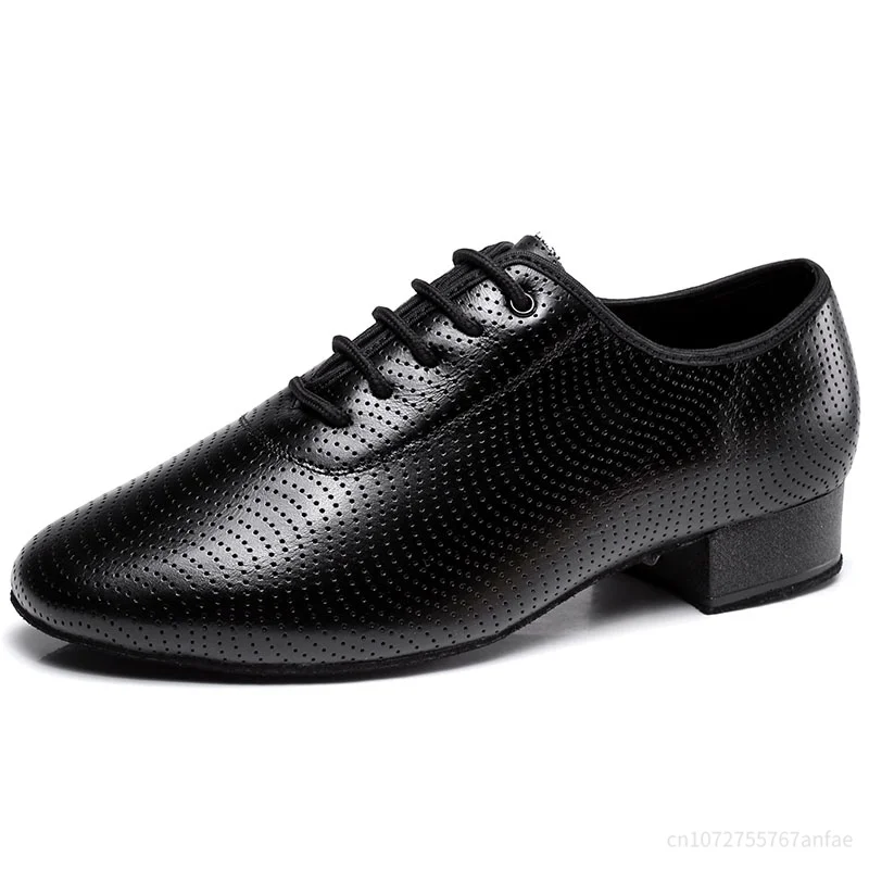 men's-modern-dance-shoes-soft-full-hole-breathable-professional-national-standard-dance-latin-dance-soft-sole-dance-shoes