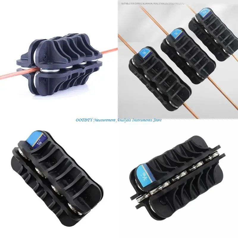 367D Ergonomic Handle Tubing Straightener For Copper Aluminum Steel pipes Manual Brake Line Correction Ergonomic Design