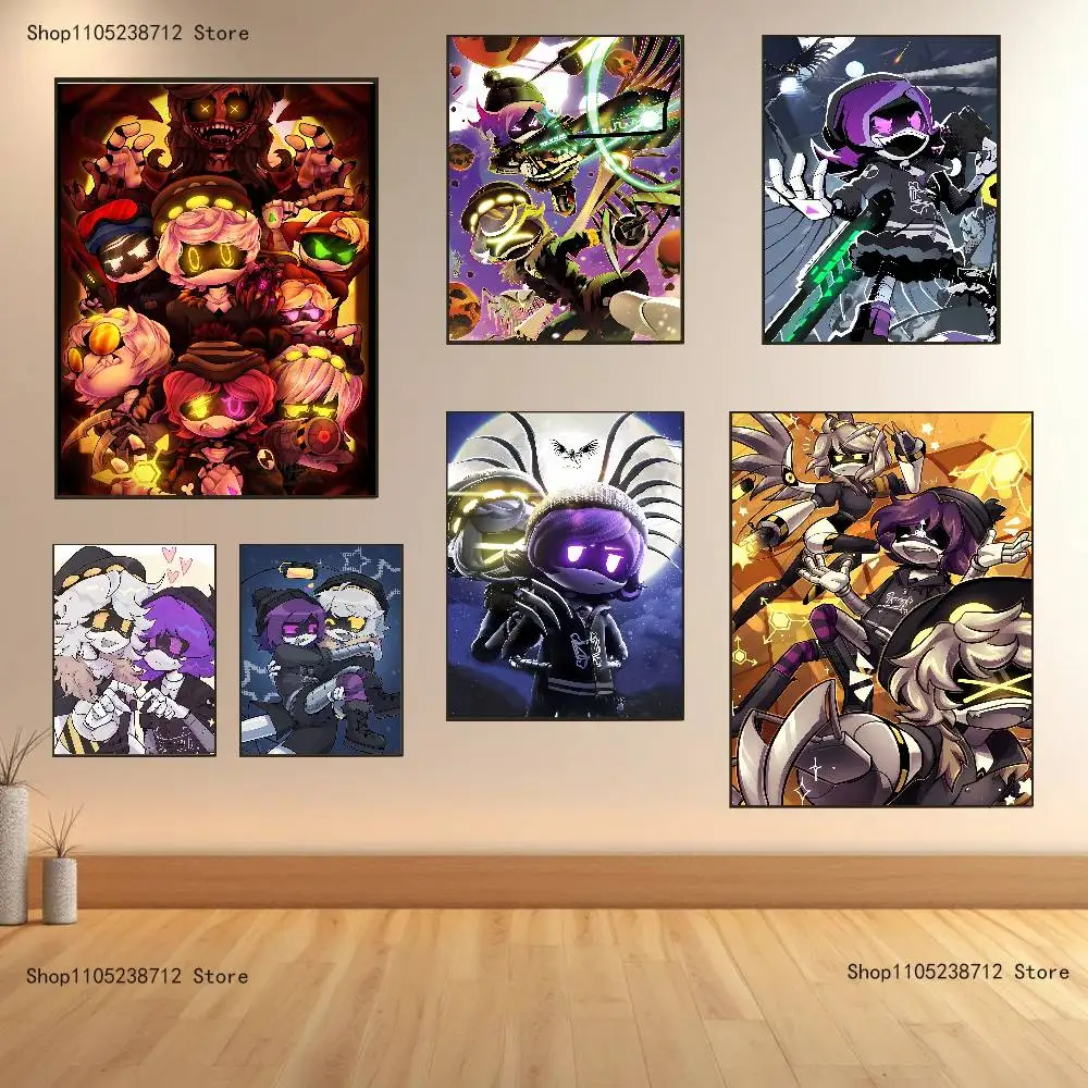 

M-Murders D-Drones Anime L-Laple Poster Prints Wall Art Painting Picture Gift Living Room Bar Restaurant Dec Sticker Large