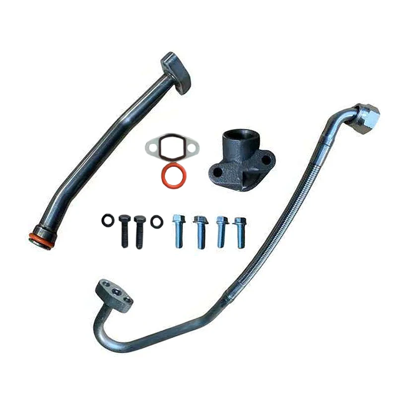 

Turbo Feed And Drain line Kit For Cat 3406E/C-15 (Cat Turbo Feed Line 1993212, 199-3212)
