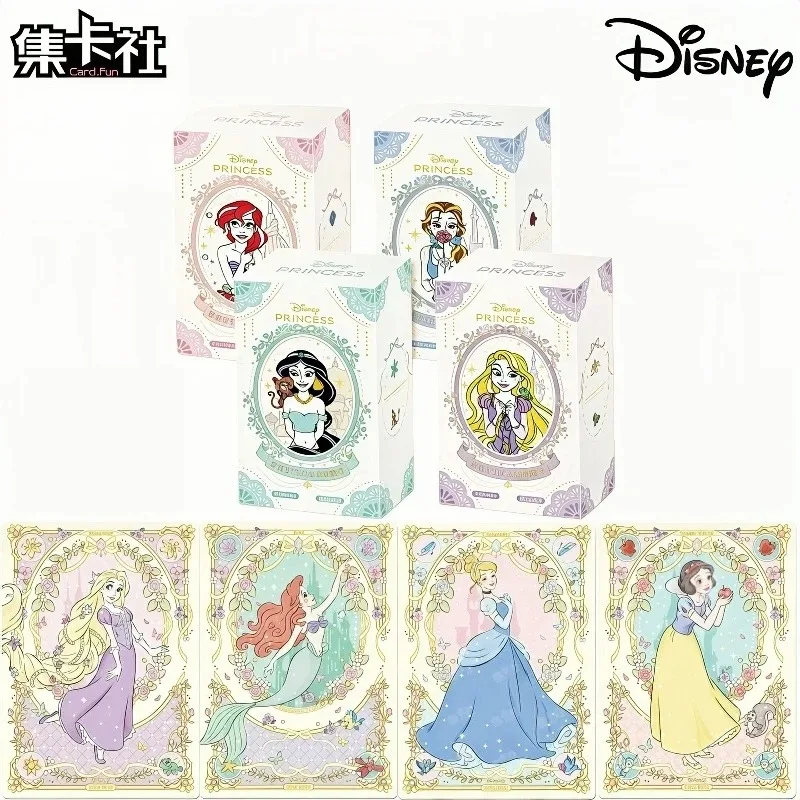

Card.Fun Official Genuine New Disney Princess Diaries Commemorative Edition Collectible Cards Anime Merchandise Holiday Gifts